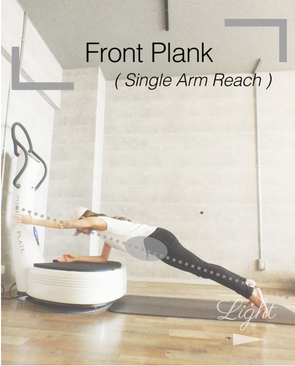 You are currently viewing パワープレートの使い方 Front Plank #2