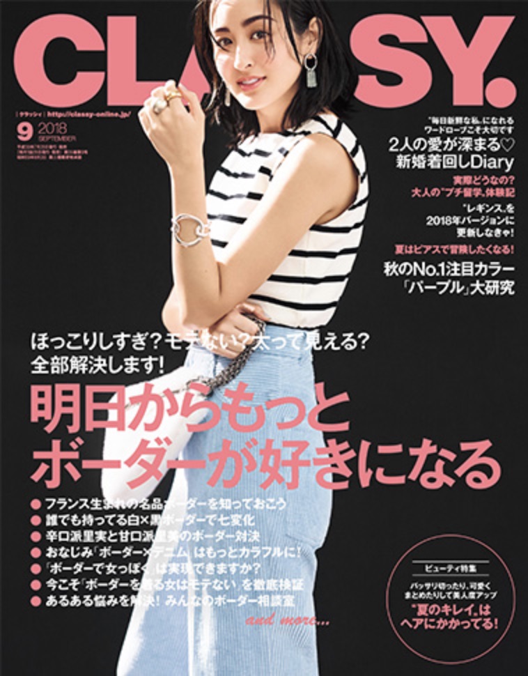 You are currently viewing 「CLASSY ９月号」パワープレート掲載